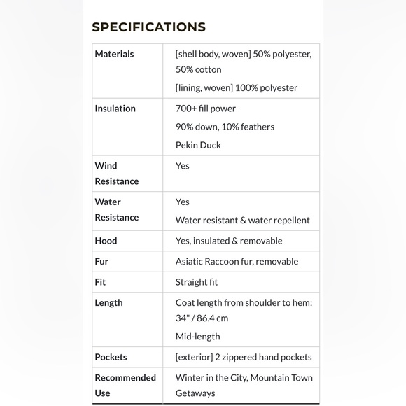 Soia & Kyo JOLEEN-R Mid-Length DOWN COAT - RACOON FUR - Picture 8 of 16